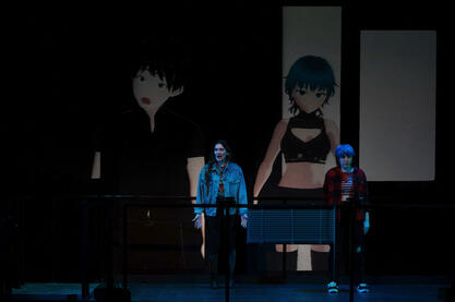 TomorrowLove - Projection Designer, Photo by Javier R. Sotres